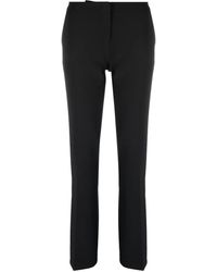 Pinko - Mid-rise Trousers - Lyst