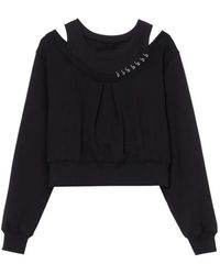3.1 Phillip Lim - Cold-Shoulder Safety-Pin Top - Lyst