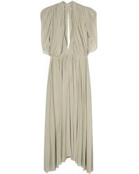 Philosophy Di Lorenzo Serafini - Jurk Met Gedrapeerd Detail - Lyst