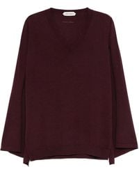 Alberta Ferretti - Maglione Con Scollo A V - Lyst