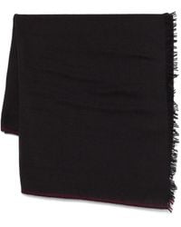 Faliero Sarti - Fringed-edge Wool Scarf - Lyst