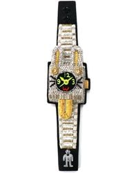 新品 walter van beirendonck ダイバーウォッチブレスレット Walter Van Beirendonck Dive Watch Cotton Bracelet in Blue