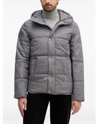 Benetton - Hooded Padded Jacket - Lyst