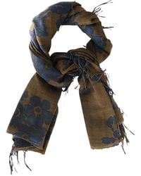 Uma Wang - Schal Mit Blumenprint - Lyst