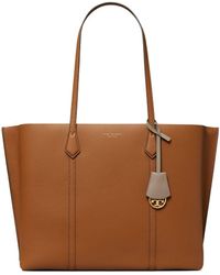 Tory Burch - Perry Leather Tote - Lyst