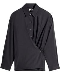 Lemaire - Cotton Blend Shirt - Lyst