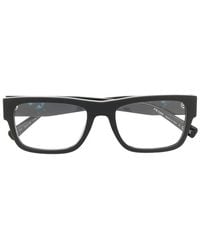 Prada - Brille Mit Eckigem Gestell - Lyst