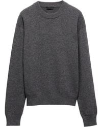 Prada - Maglione Con Logo - Lyst