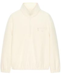 Courreges - Quarter-Zip High-Neck Sweater - Lyst