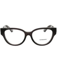 Burberry - Round-Frame Glasses - Lyst