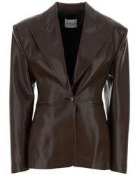 ANDAMANE - Toni Single-Breasted Blazer - Lyst