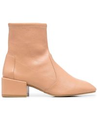 Stuart Weitzman - Slip-On Ankle Boots - Lyst