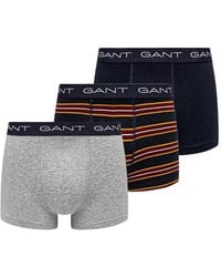 GANT - Logo-Waistband Boxers (Set Of Three) - Lyst