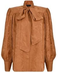 JACOB LEE - Jacquard Blouse - Lyst