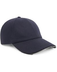 Peserico - Monili-Trim Panelled Baseball Cap - Lyst
