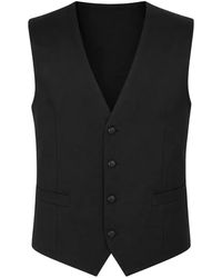 Dolce & Gabbana - V-Neck Wool Waistcoat - Lyst