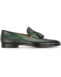 Magnanni - Tasseled Leather Loafers - Lyst