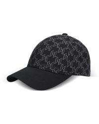 KARL LAGERFELD - Monogram Hat - Lyst