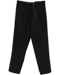 White Sand - Adjustable-Belt Trousers - Lyst