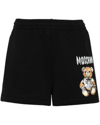 Moschino - Pantalones cortos con motivo Teddy Bear - Lyst