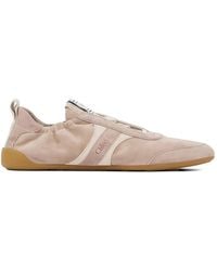 Chloé - Kick Sneakers Mit Einsätzen - Lyst