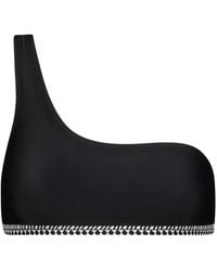 lemlem - Lena One-Shoulder Bikini Top - Lyst