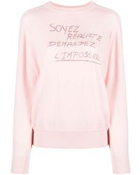 Sonia Rykiel - Rhinestone-Embellished Jumper - Lyst