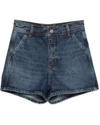FRAME - The Dockside Denim Shorts - Lyst