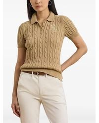 Ralph Lauren - ケーブルニット トップ - Lyst