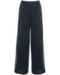 Eres - Virginie Broek Met Vlak Van Kant En Print - Lyst