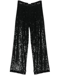 P.A.R.O.S.H. - Gong Straight-Leg Trousers - Lyst