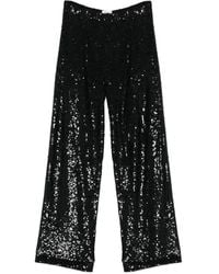 P.A.R.O.S.H. - Gong Straight-Leg Trousers - Lyst