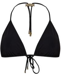 Moschino - Tie-Fastening Bikini Top - Lyst
