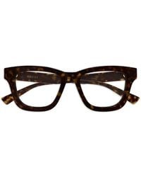 Gucci - Square-Frame Glasses - Lyst