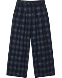 B+ AB - Geruite Broek - Lyst