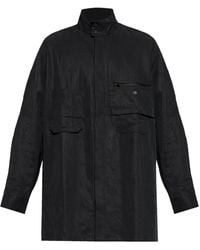 Y-3 - X Adidas Logo-Print Shirt Jacket - Lyst