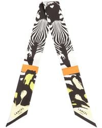 Lancel - Zebra Print Headband - Lyst