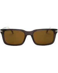 BOSS - Rectangle-Frame Sunglasses - Lyst