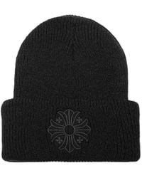 Chrome Hearts - Plus Cross Beanie Hat - Lyst