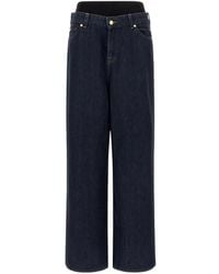 7 For All Mankind - Banded Slouchy Jeans - Lyst