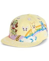 KENZO - X New Era Embroidered Flat-Brim Cap - Lyst