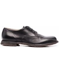 Premiata - Lace-Up Leather Derby Shoes - Lyst