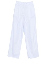 Thelatest - Axel Pleat Trousers - Lyst