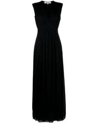 Diane von Furstenberg - Marika Gathered V-Neck Maxi Dress - Lyst