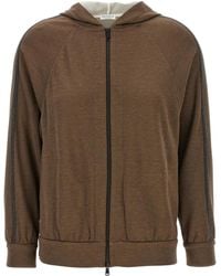 Brunello Cucinelli - モニーレ ジップアップ パーカー - Lyst