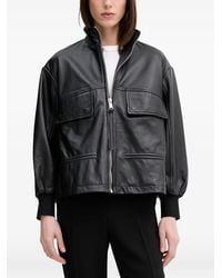 AllSaints - Flor Pocket Zip Jacket - Lyst