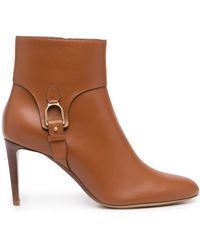 Ralph Lauren Collection Reida Ankle-length Boots - Brown