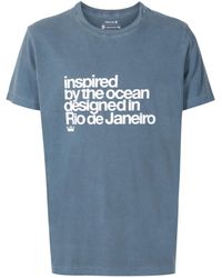 Osklen - T-Shirt mit Text-Print - Lyst