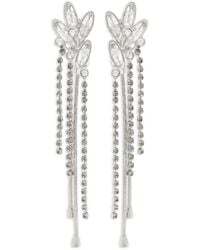 Lanvin - Crystal-Embellished Earrings - Lyst