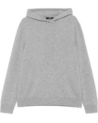 7 For All Mankind - Cashmere Drawstring Hoodie - Lyst